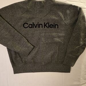 Calvin Klein Jeans Dark Gray Crewneck Sweater